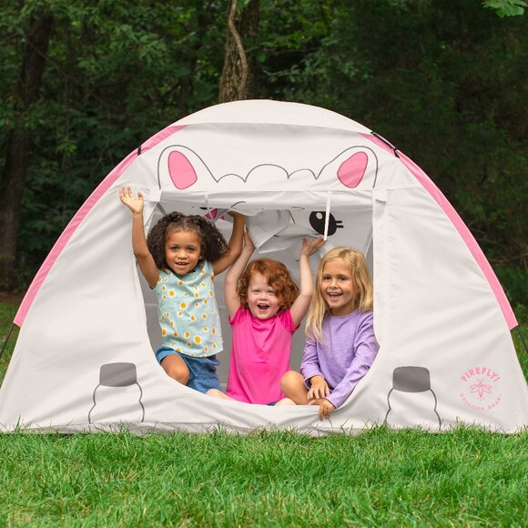 Outdoor Camping Play Tent Firefly! Easy Setup Gear Izzie the Llama 2-Person Kids - Picture 8 of 10